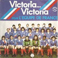Ancien vinyle 45 tour VICTORIA... pour L'Equipe de FRANCE