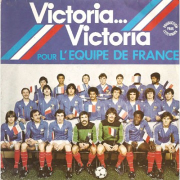 Ancien vinyle 45 tour VICTORIA... pour L'Equipe de FRANCE