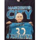 Tee-shirt MANCHESTER CITY  & ARGENTINA N°32 TEVEZ taille XL