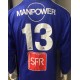 Maillot Coupe de France MANPOWER bleu porté N°13 adidas tailleXL