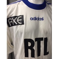 Maillot Coupe de la ligue porté N°10 RTL blanc taille XL adidas