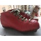 Ancienne paire de chaussure crampons FOOTBALL années 30 rouge adulte taiile 6