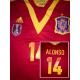 Maillot ESPAGNE N°14 ALONSO taille S adidas FIFA World Cup 2012