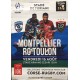 Affiche Rugby MONTPELLIER / RC TOULON Amical Stade Armanc Cesari