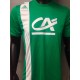 Maillot Football coupe porté N°9 taille M vert adidas