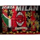 Drapeau GRAND FORMAT FORZA MILAN AC Milano siamo noi