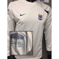 Maillot SCB bastia porté N°5 championnat National U17 Nike