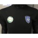 Tee-shirt Echauffement Match SCB BASTIA Gites de France Taille L noir