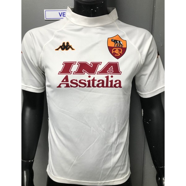 noget at klemme kombination Maillot AS ROMA INA Italia taille M kappa blanc - ARGUS FOOT & SPORTS