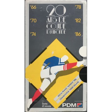Cassette K7 20 ans de COUPE DU MONDE