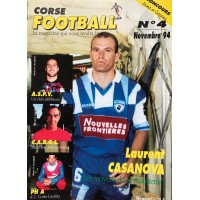 Ancien CORSE FOOTBALL N°4 Mensuel NOVEMBRE 1994