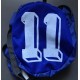 LE FOOTBAGG EQUIPE DE FRANCE 98 N°11 PIRES  sac de Sport bleu (BA26)