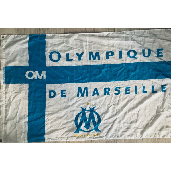Drapeau de l'OM Olympique de Marseille OM Droit Au But 