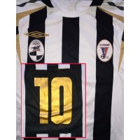 Maillot ROBUR SIENA U.S.MARCIANO 1983 porté N°10 umbro taille M
