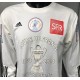 Maillot Coupe de France 2003/04 Adidas blanc porté N°5