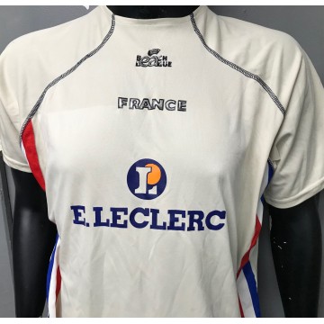 Maillot equipe FRANCE BEACH Soccer LEAGUE porté N°2 SQUAGLIA