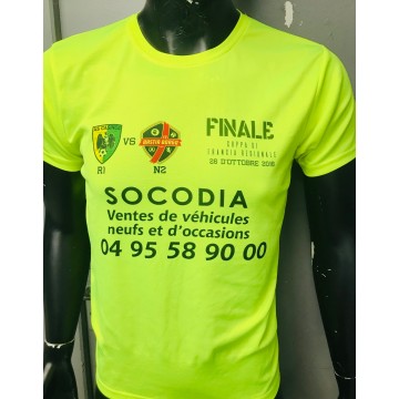 Tee-shirt FINALE CDF Regionale AS CASINCA / FCBB 2018 taille L