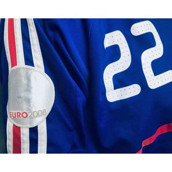 Maillot Foot Ancien Equipe De France 2006 Numero 22 Ribery Taille S