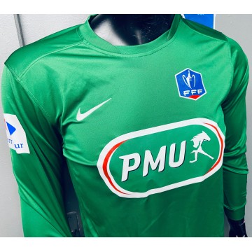 Maillot Coupe de France N°6 taille L NIKE PMU vert