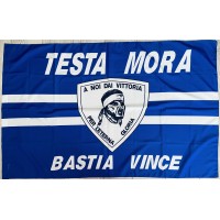 Drapeau Ancien TESTA MORA BASTIA VINCE supporters SCB