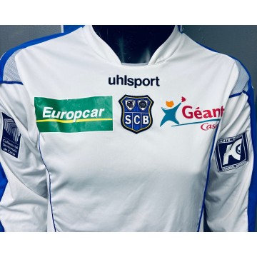 Maillot Bastia SCB porté N°16 LFP Uhlsport Taille XL
