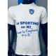 Tee shirt SCB BASTIA Le Sporting en N2 taille M
