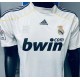 Maillot REAL MADRID LFP taille L adidas BWIN BLANC
