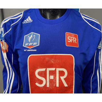 Maillot Coupe de France FFF 90ème anniversaire taille XL porté N°6