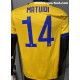 Maillot JUVENTUS porté MATUIDI N°14 signé Maglia indossata calcio