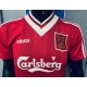 Maillot ancien LIVERPOOL FC année 90 adidas taille S Carlsberg
