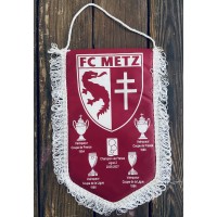 Fanion FC METZ Palmares GRAND FORMAT
