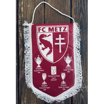 Fanion FC METZ Palmares officiel club GRAND FORMAT