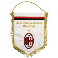 Fanion ASSOCIAZIONE ITALIANA MILAN CLUB grand Format