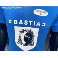 Tee shirt SCB BASTIA CORSE BLUE FANS 96 SUPPORTER