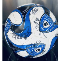 Ballon neuf SCB BASTIA signé par toute l'équipe saison 2021-2022