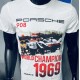 Tee shirt ADIDAS PORSCH 908 World Champion 1969 taille L