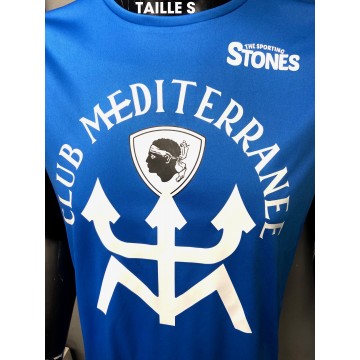 Maillot SECB BASTIA TRIDENT reedition 1977 taille S