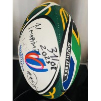 Ballon Rugby WORLD CUP FRANCE 2023 SOUTH AFRICA signé