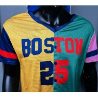 Maillot Chemise BASEBALL N°25 BOSTON