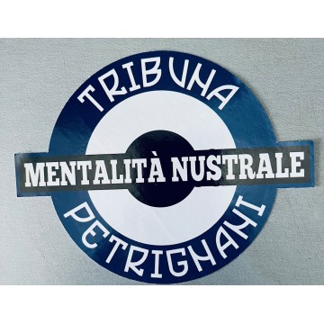 Autocollant Sticker Supporter SCB BASTIA TRIBUNA PETRIGNANI MENTALITA NUSTRALE