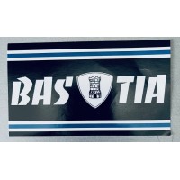 Autocollant Sticker Supporter SCB BASTIA noir