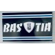 Autocollant Sticker Supporter SCB BASTIA noir