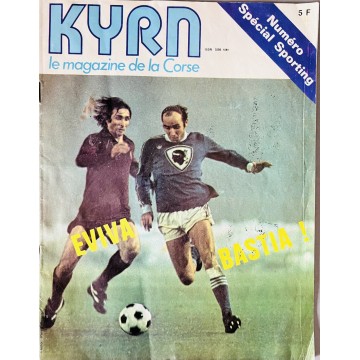 Magazine ancien KYRN EVIVA BASTIA 1978 Numero Spécial Sporting