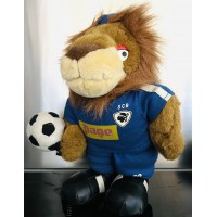 Peluche LION PISTELLU SCB BASTIA mascotte Corse Année 90/2000