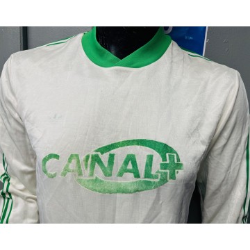 Maillot Coupe ADIDAS VENTEX porté N°11 Canal+ BLANC/VERT