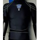 Maillot echauffement SCB BASTIA porté N°18 CAHUZAC taille M KIPSTA