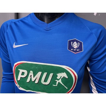 Maillot COUPE DE. FRANCE porté N°7 FFF taille L Nike DriFit BLEU