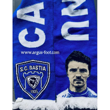 Echarpe SCB BASTIA 18 CAHUZAC yannick Corse