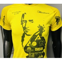 Maillot SPASSIGHJATA IN BASTIA 2016 taille M mantinum jaune