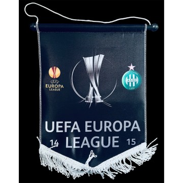 Ancien GRAND FANION ASSE Saitn Etienne UEFA EUROPA LEAGUE 2014/2015 NEUF